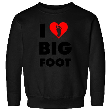 Discover I Love Bigfoot Sweatshirts