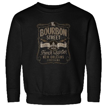 Discover Womens Bourbon Street French Quarter Sweatshirts