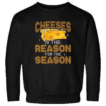 Discover Cheese Cheese Lover Gouda Edam Cheese Sweatshirts