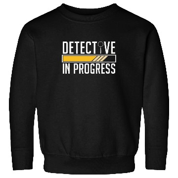 Discover Detective In Progress Law Enforcement Fingerprint Sweatshirts