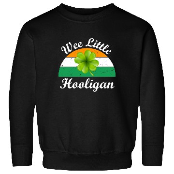 Discover Wee Little Hooligan St Patricks Day Sweatshirts