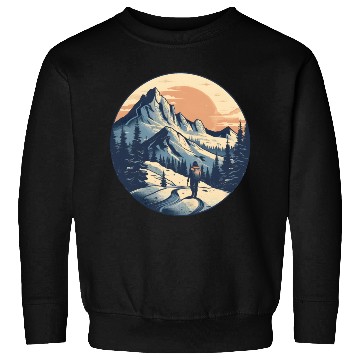 Discover Mountain Adventure Sweatshirts