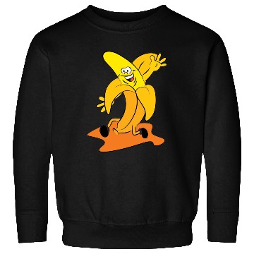 Discover funny running banana Sweatshirts