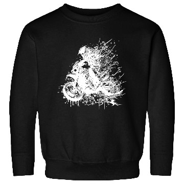 Discover Motorcycle Motocross Biker Splash Style Racing Sweatshirts