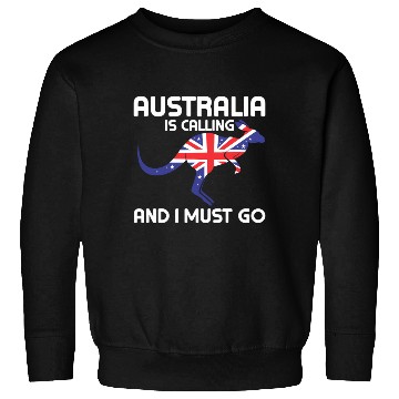 Discover Australia Is Calling And I Must Go Kangaroo Austra Sweatshirts