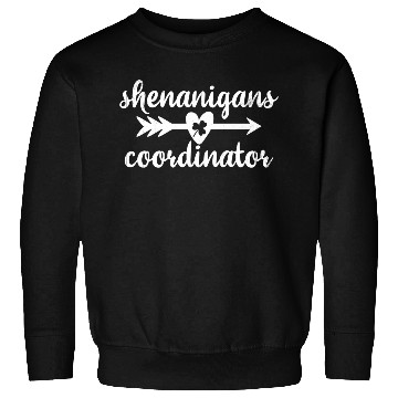 Discover St Patricks Day Lucky Shamrock Luck Shenanigans Co Sweatshirts