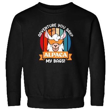 Discover Alpaca my Bags funny Mountaineer Mountain fan Sweatshirts