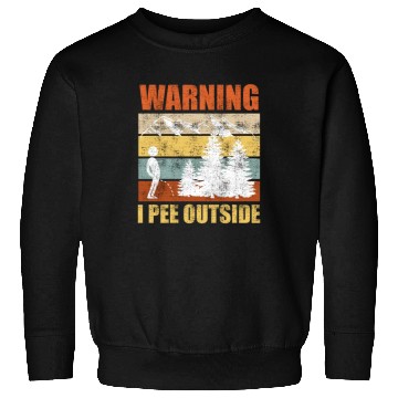 Discover Wanderlust funny I love peeing outside Sweatshirts