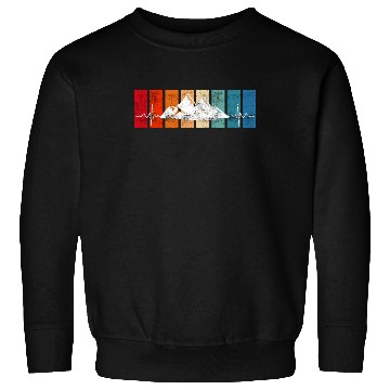 Discover Mountaineering Summit Hiker Mountain love Sweatshirts