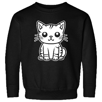 Discover Cat Kitten Feline Meow Sweatshirts