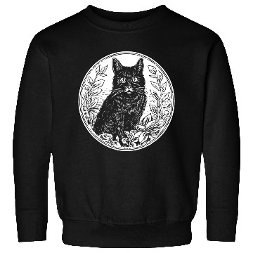 Discover Cat Kitten Feline Meow Sweatshirts