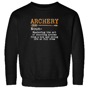 Discover Archery Bow Hunter Archer Shoot Arrow Bowman Sweatshirts