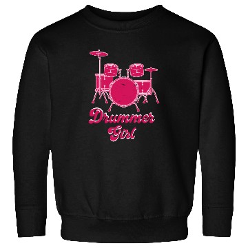 Discover Drummer Girl | Drums Drummer Gift Sweatshirts