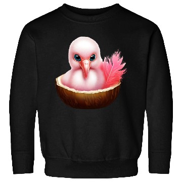 Discover Coconut Flamingo Sweatshirts