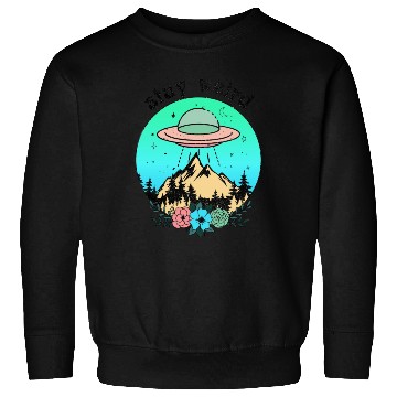 Discover Stay Weird UFO Sweatshirts