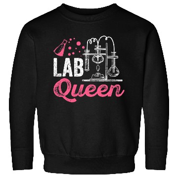 Discover Science Chemistry Lab Queen Chemist Sweatshirts
