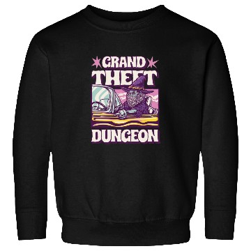 Discover Grand Theft Dungeon Sweatshirts