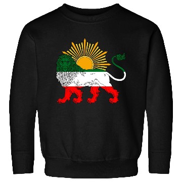 Discover Lion and Sun Flag 2 Sweatshirts