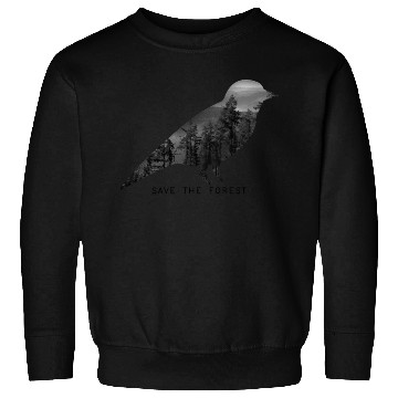 Discover Bird Save the forest Sweatshirts