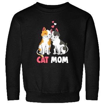 Discover Cat Mom Cat Lover Kitty Owner Sweatshirts
