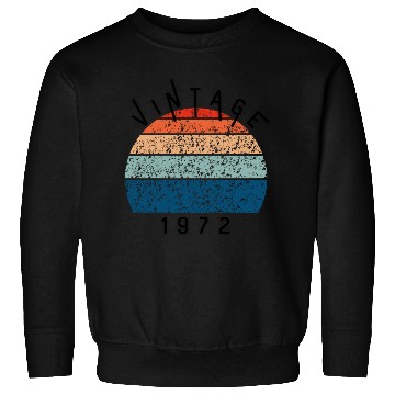 Discover Millésime 1972 Rétro Sweatshirts