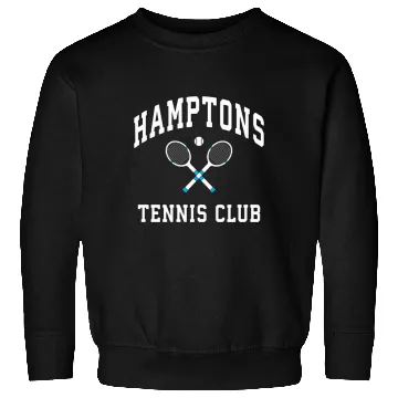 Discover Hamptons Tennis Club Preppy New York Montauk Varsi Sweatshirts