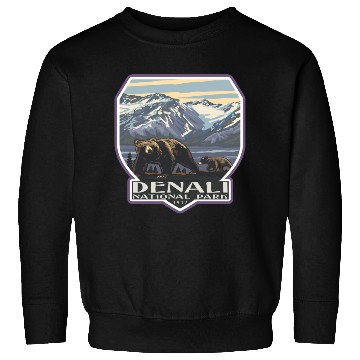 Discover Denali national park Sweatshirts