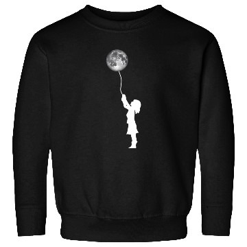 Discover Science Too Moon Space Balloon Sweatshirts