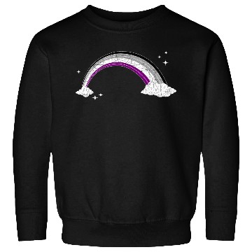 Discover Ace Pride Month Asexual Flag Rainbow Lgbtq Asexual Sweatshirts