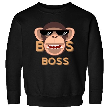 Discover I'm the boss Sweatshirts