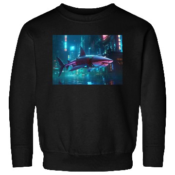 Discover Cyber Shark Sweatshirts