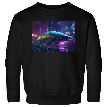 Discover Cybernetic Ocean Warrior Sweatshirts