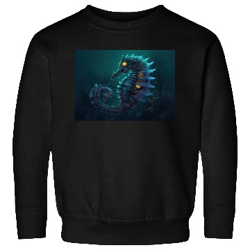 Discover Neon Shark Attack Sweatshirts