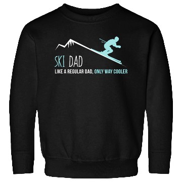 Discover Ski Dad Winter Skiing Sweatshirts