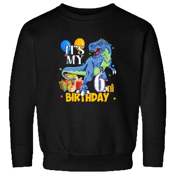 Discover 6Th 6 Dinosaur Saurus T Rex Sweatshirts