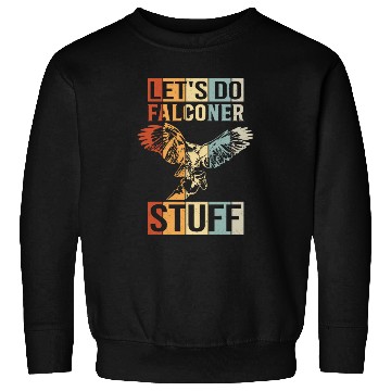 Discover Falconer Stuff Falcon Lover Falconry Sweatshirts