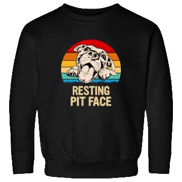 Discover Resting Pit Face Sweatshirts
