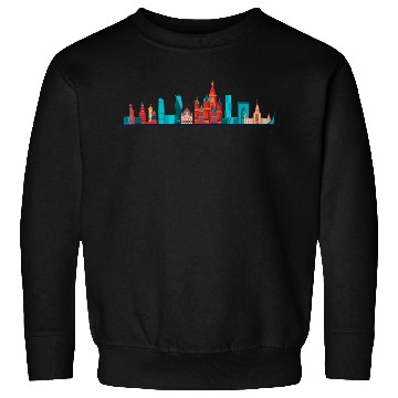 Discover Moscow Skyline Russia Red Square Russian Sweatshirts