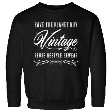 Discover Save The Planet Buy Vintage Sweatshirts