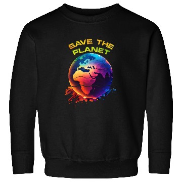 Discover Save the Planet Nature Environment Earth Sweatshirts