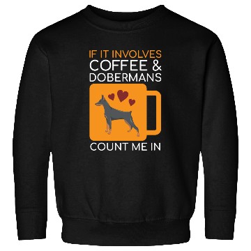 Discover Coffee Doberman Lover Sweatshirts