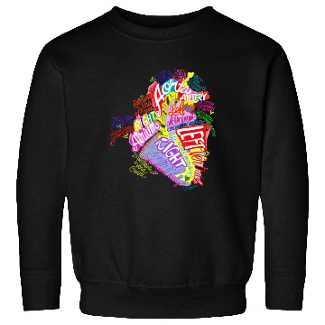 Discover Anatomical Heart Word Graffiti Sweatshirts