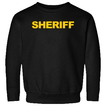 Discover Sheriff Police Front Back Print Law Enforcement Sweatshirts
