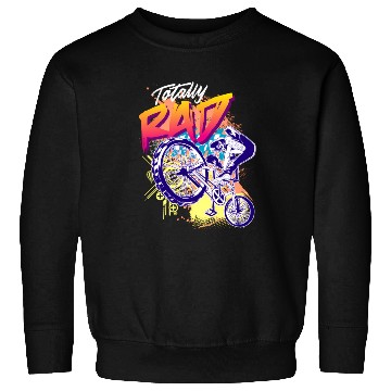 Discover Totally Rad 80S Bmx Bike Sweatshirts