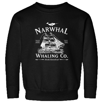Discover Narwhal Whaling Co Sweatshirts