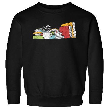 Discover Tea And Book Reading Sweatshirts