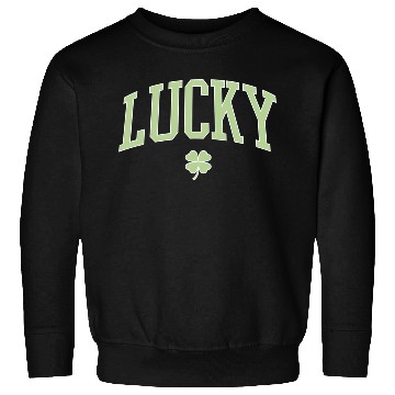 Discover St Patrick'S Day Lucky Face Sweatshirts