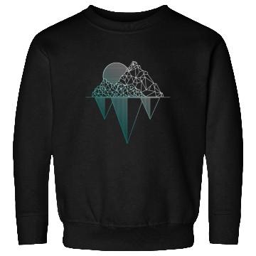Discover Mountains Hiking Camping Rock Climbing Camper Sweatshirts