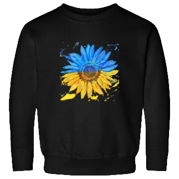 Discover Ukraine Flag Sunflower Ukrainian Support Sweatshirts