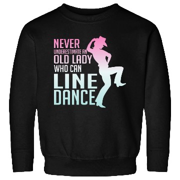 Discover Never Underestimate a Lady Who Line Dance Western Sweatshirts